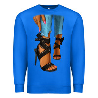 True Royal black heels black fashion girl Premium Sweatshirt - RanaPortraitStore