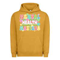 Pigment Peanut Butter mental health matters Urban Hoodie - JahusDesignShop