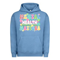Pigment Pebble Blue mental health matters Urban Hoodie - JahusDesignShop