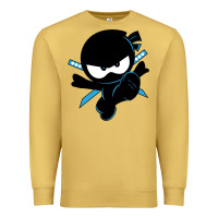 Antique Gold ninja kid Premium Sweatshirt - Unal Design