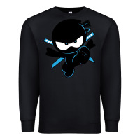 Black ninja kid Premium Sweatshirt - Unal Design