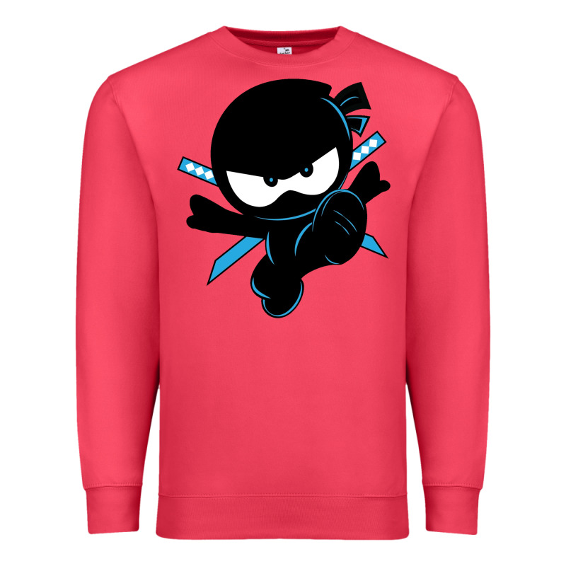Ninja Kid Premium Sweatshirt by Unal Design | Teevron