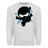 Dove Grey ninja kid Premium Sweatshirt - Unal Design