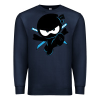 Navy ninja kid Premium Sweatshirt - Unal Design