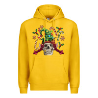Lemon elf skull Premium Hoodie - FaDigitalArtStudio