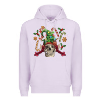 Lilac elf skull Premium Hoodie - FaDigitalArtStudio