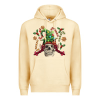 Pina Colada elf skull Premium Hoodie - FaDigitalArtStudio