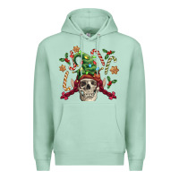 Seafoam elf skull Premium Hoodie - FaDigitalArtStudio