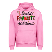 Fuchsia Pink santas favourite phlebotomist Urban Hoodie - AdoDesignShop