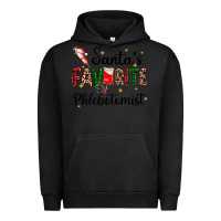 Pigment Black santas favourite phlebotomist Urban Hoodie - AdoDesignShop