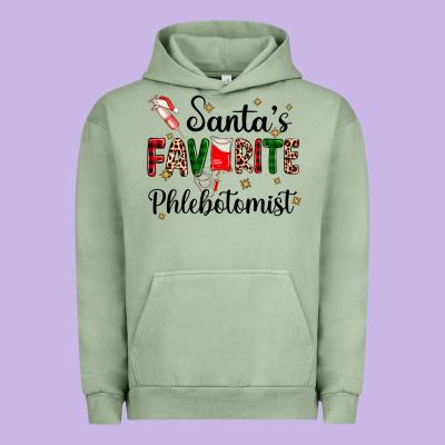 Santas Favourite Phlebotomist Urban Hoodie Designed By Adodesignshop