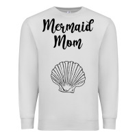 Dove Grey Mermaid mom Premium Sweatshirt - Unal Design