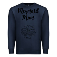 Navy Mermaid mom Premium Sweatshirt - Unal Design