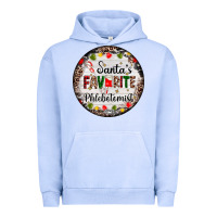 Pigment Grape Ice christmas santas favorite phlebotomist light Urban Hoodie - AdoDesignShop
