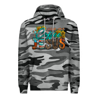 Slate Camo give me coffee jesus Premium Hoodie - RacoonDesign