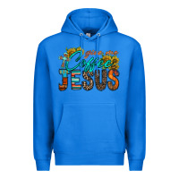 True Royal give me coffee jesus Premium Hoodie - RacoonDesign