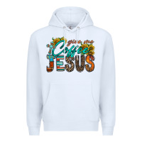 White give me coffee jesus Premium Hoodie - RacoonDesign