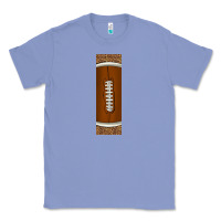 Colony Blue american football with leopard pen wraps Classic Tee - BundleAndBundleShop