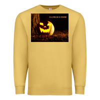 Antique Gold Halloween Is Coming Premium Sweatshirt - Unal Design
