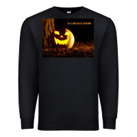 Black Halloween Is Coming Premium Sweatshirt - Unal Design