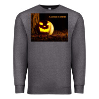 Charcoal Heather Halloween Is Coming Premium Sweatshirt - Unal Design
