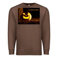 Chestnut Halloween Is Coming Premium Sweatshirt - Unal Design