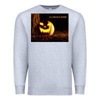 Heather Grey Halloween Is Coming Premium Sweatshirt - Unal Design