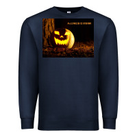 Navy Halloween Is Coming Premium Sweatshirt - Unal Design