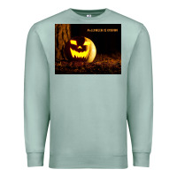 Seafoam Halloween Is Coming Premium Sweatshirt - Unal Design