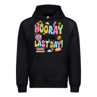 Black hooray for the last day black Urban Hoodie - JahusDesignShop
