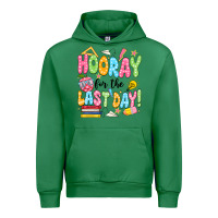 Emerald hooray for the last day black Urban Hoodie - JahusDesignShop
