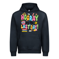 Navy hooray for the last day black Urban Hoodie - JahusDesignShop