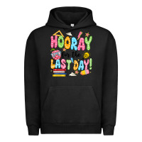 Pigment Black hooray for the last day black Urban Hoodie - JahusDesignShop
