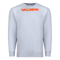 Heather Grey halloween Premium Sweatshirt - Unal Design