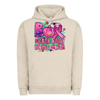 Pigment French Oak halloween boo with cancer ribbon breast cancer sca Urban Hoodie - AdoDesignShop