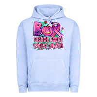 Pigment Grape Ice halloween boo with cancer ribbon breast cancer sca Urban Hoodie - AdoDesignShop