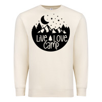 Sandshell Live Love Camp Premium Sweatshirt - Unal Design