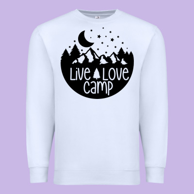 Premium Sweatshirt Live Love Camp