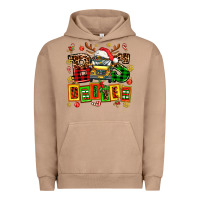 Pigment Burro bus driver chrıstmas Urban Hoodie - AdoDesignShop