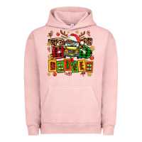 Pigment Salmon bus driver chrıstmas Urban Hoodie - AdoDesignShop