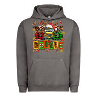Pigment Tornado bus driver chrıstmas Urban Hoodie - AdoDesignShop