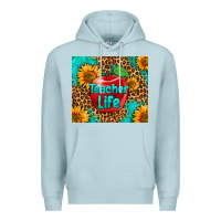 Blue Mist teacher life Premium Hoodie - HRA Design Shop