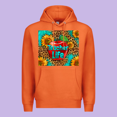 Teacher Life Premium Hoodie Designed By Hra Design Shop