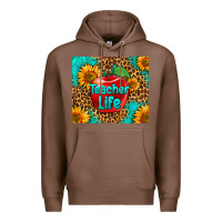 Chestnut teacher life Premium Hoodie - HRA Design Shop