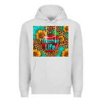 Dove Grey teacher life Premium Hoodie - HRA Design Shop