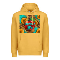 Mustard teacher life Premium Hoodie - HRA Design Shop