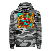 Slate Camo teacher life Premium Hoodie - HRA Design Shop