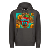 Smoke teacher life Premium Hoodie - HRA Design Shop