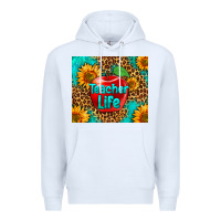 White teacher life Premium Hoodie - HRA Design Shop