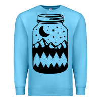 Ocean Blue View jar Premium Sweatshirt - Unal Design